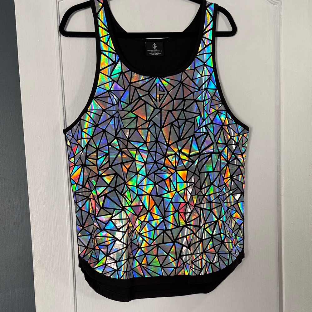 JASON BRICKHILL Holographic Mosaic Tank X, Med